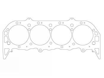 Zylinderkopfdichtung für GM / 117,60mm / 1,00mm |...