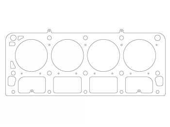 Zylinderkopfdichtung für GM / 100,20mm / 1,30mm |...