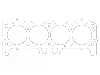 Zylinderkopfdichtung für GM / 114,30mm / 1,00mm |...