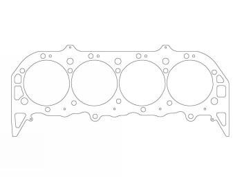 Zylinderkopfdichtung für GM GEN. IV / 117,60mm /...