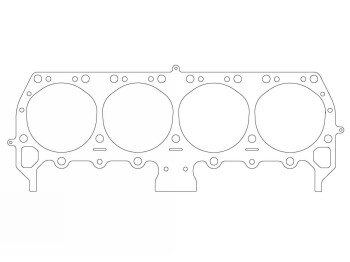 Zylinderkopfdichtung für GM / 111,30mm / 1,00mm |...