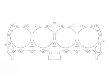 Zylinderkopfdichtung für GM / 111,30mm / 1,50mm |...