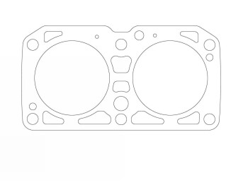 Cylinder head gasket (CUT RING) for Alfa Romeo SUD 1.2 /...