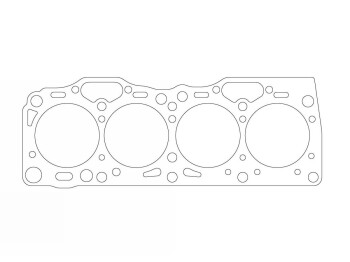 Cylinder head gasket (CUT RING) for Fiat PUNTO 1.4 TURBO / 81,50mm / 1,80mm | ATHENA
