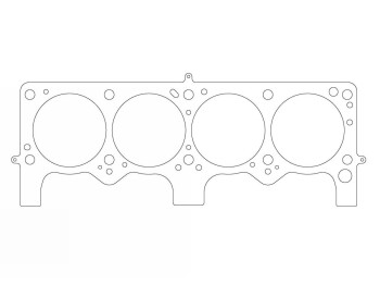 Zylinderkopfdichtung für GM / 104,80mm / 1,00mm |...