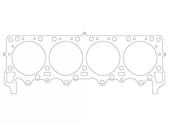 Zylinderkopfdichtung für GM / 108,70mm / 1,00mm |...