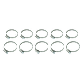 Pack of 10 Hose clamps - stainless steel - 8-12mm | BOOST...
