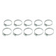 Pack of 10 Hose clamps - stainless steel - 10-16mm | BOOST products