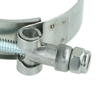 Premium T-Bolzenschelle - Edelstahl - 76-84mm