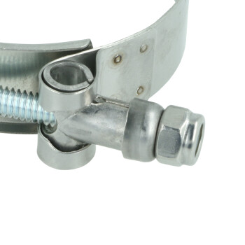 Premium T-bolt clamp - stainless steel - 102-110mm |...
