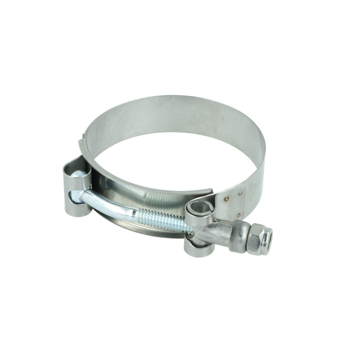 304 Stainless Steel Band Carbon Steel Bolt and Nut 1-5/8 to 1-13/16 Kuriyama TBC-SSC043 Heavy Duty T-Bolt Clamp 