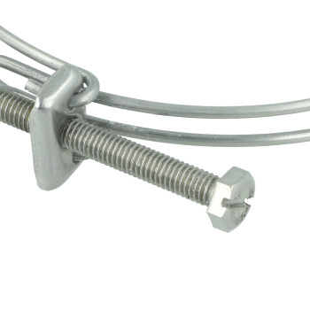 Double wire hose clamp - stainless steel | BOOST products