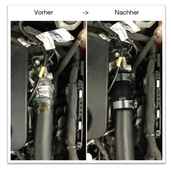 Repair Kit boost pressure hose Opel B20DTH / D20DTR...