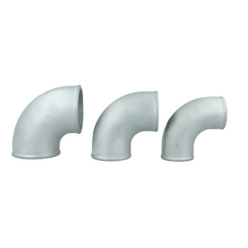 90° cast aluminum elbow - small radius | BOOST products