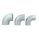 90° Alubogen gegossen - enger Radius