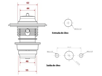 Turbolader Turbinengehäuse für SPA16