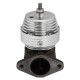 SPA Wastegate Compact 35mm L-Flansch silber
