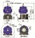 SPA Wastegate Compact 35mm L-Flansch silber