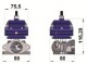 SPA Wastegate Compact 35mm L-Flansch silber