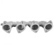 SPA Intake Manifold for 2 Weber DCOE Carburetors for VW 8V EA827 Engines