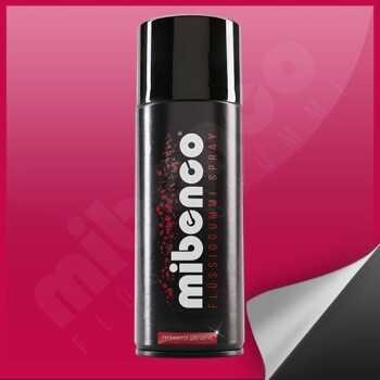 mibenco Flüssiggummi himbeerrot glänzend