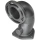 63,5mm 90° Guss Downpipe für Golf 4 für Turbokrümmer TMW08T3
