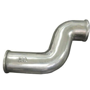 SPA Turbo Ladedruckrohr S-förmig eng aus Alu-Guss...