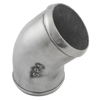 SPA Turbo 45° Alubogen eng 70mm / 2.75"
