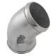 SPA Turbo 45° Alubogen eng 70mm / 2.75"