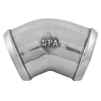 SPA Turbo 45° Alubogen eng 76mm / 3.0"