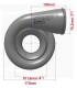 Turbolader SPA522R mit T3 Flansch und 0,70AR