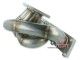 Turbo Rohrkrümmer Audi/VW 1.8T 20V quer - T4 Twinscroll - o. WG - Edelstahl