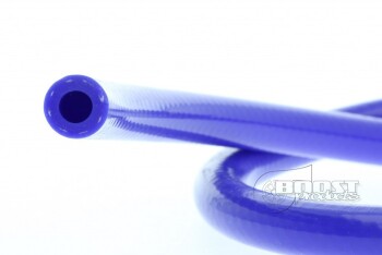 Silicone Vacuum Hose reinforced 4mm, blue | BOOST products
