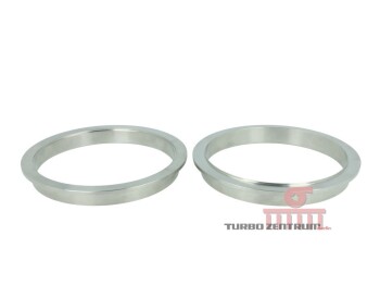 Clearance -- V-Band Ringe, 127mm, 1 Satz, V2A männl....