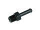 Adapter 1/8" NPT to 6mm Hose Connector Fitting black | RHP