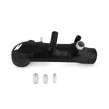 Silikon Ansaugschlauch Mishimoto Subaru WRX 01-07 / STI 04-15 / schwarz | MMHOSE-SUB-IHBK