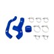 Silikon Ladeluftkühler Schlauch Kit Mishimoto Subaru WRX / 06-07 / blau | MMHOSE-SUB-INT6BL