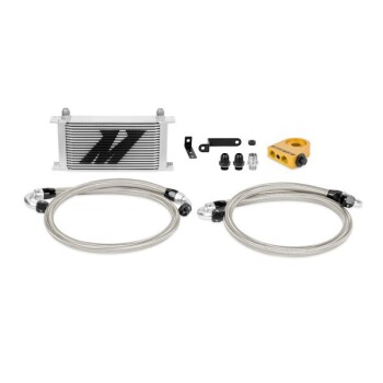 Ölkühler Kit mit Thermostat Mishimoto Subaru WRX/STI / 08-14 / silber | Mishimoto