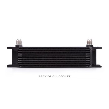 Universal Ölkühler Kit Mishimoto 10 Reihen ohne Thermostat / schwarz | Mishimoto