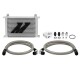 Universal Ölkühler Kit Mishimoto 25 Reihen ohne Thermostat / silber | Mishimoto
