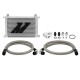 Universal Ölkühler Kit Mishimoto 25 Reihen ohne Thermostat / silber | MMOC-UH