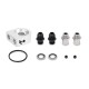 Universal Ölkühler Kit Mishimoto 25 Reihen ohne Thermostat / schwarz | MMOC-UHBK