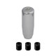 Weighted Shift Knob Mishimoto / Silver | MMSK-SL