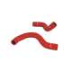 Silicone Radiator Hose Kit Mishimoto Honda Civic SI / 02-05 / Red | MMHOSE-CIV-02SIRD