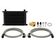 Universal Ölkühler Kit Mishimoto 25 Reihen mit Thermostat / schwarz | Mishimoto