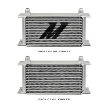 Oil Cooler Kit Mishimoto / Universal / 19 Row / Silver | Mishimoto