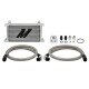Universal Ölkühler Kit Mishimoto 19 Reihen ohne Thermostat / silber | MMOC-UL