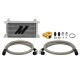 Universal Ölkühler Kit Mishimoto 19 Reihen mit Thermostat / silber | Mishimoto