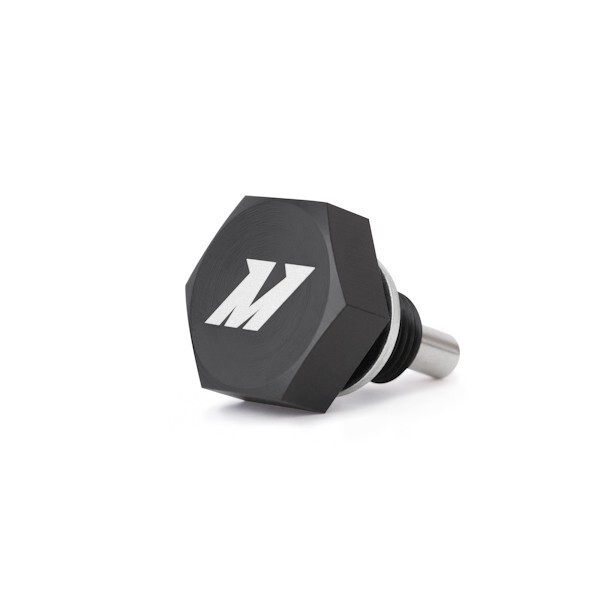 MAGNETISCH Magnetische Ölablassschraube M12x1.25 SCHWARZ Alu mit Dichtring
