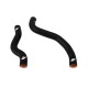 Silikon Kühlerschlauch Kit Mitsubishi Lancer Evolution 6 / schwarz | MMHOSE-EVO-6BK